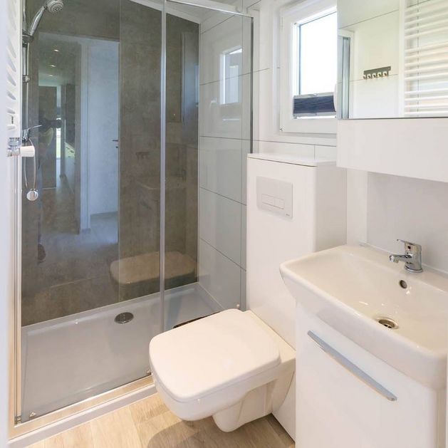 Badezimmer Ostseecharlet Kompass